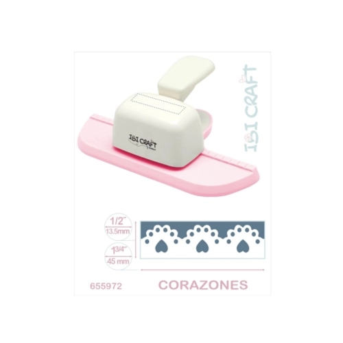 PERFORADORA ARTISTICA DE GUARDAS JUMBO CORAZONES