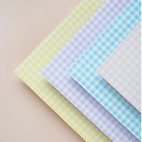 PAPEL DUOGRAF OPALINA VICHY PASTEL A4 24 HOJAS