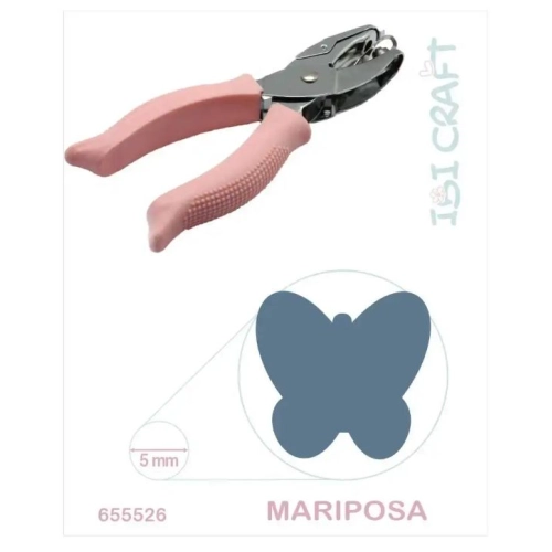 PINZA PERFORADORA MARIPOSA 5MM