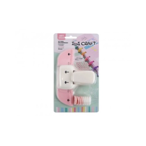 PERFORADORA DISCOS EXPANSION SET CON 8 DISCOS - IBICRAFT