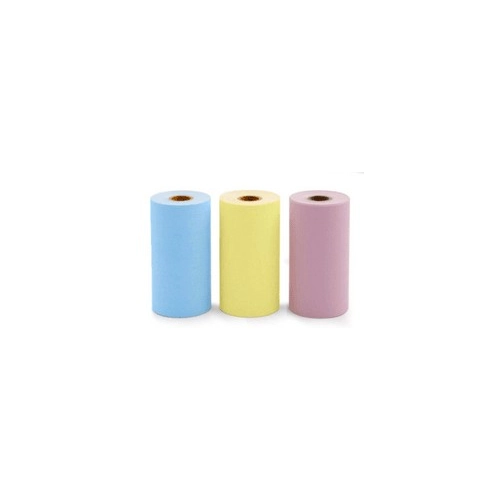 PAPEL P IMPRESORA TERMICA MINI IBICRAFT COLOR PASTEL X 3 UNIDAD